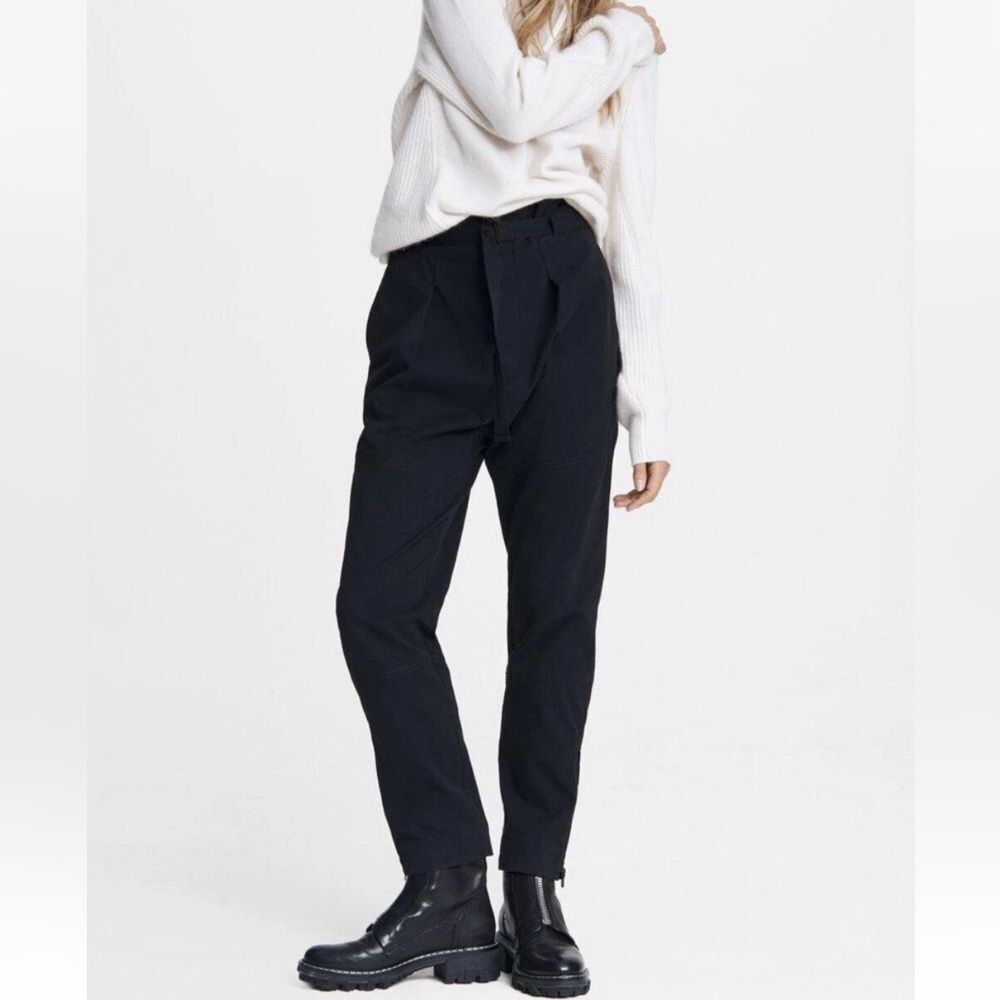 Rag & Bone Black zipper Ankle Pants size 24